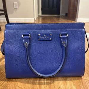 Kate Spade Shoulder Bag. Color: Royal blue